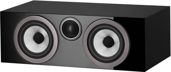 Bowers & Wilkins - HTM72 S3 Center Channel with 1" Tweeter and 5" Midbass (Each) - Gloss Black