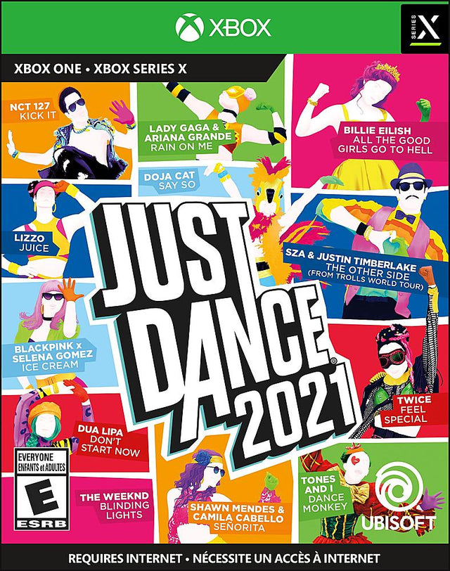 Front. Ubisoft - Just Dance 2021.