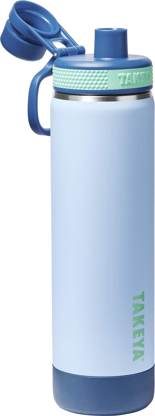 Takeya - Sport 22-oz. Soft-Touch Leakproof Water Bottle with Spout Lid - Calm Era