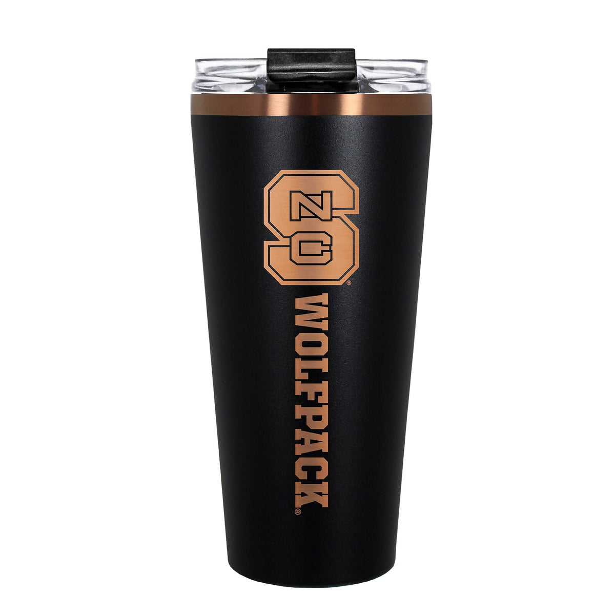 Great American Products - NC State Wolfpack 30oz. Big Slim Tumbler - Black