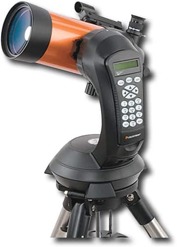 Angle. Celestron - NexStar 4 SE Maksutov-Cassegrain Computerized Telescope - Orange.