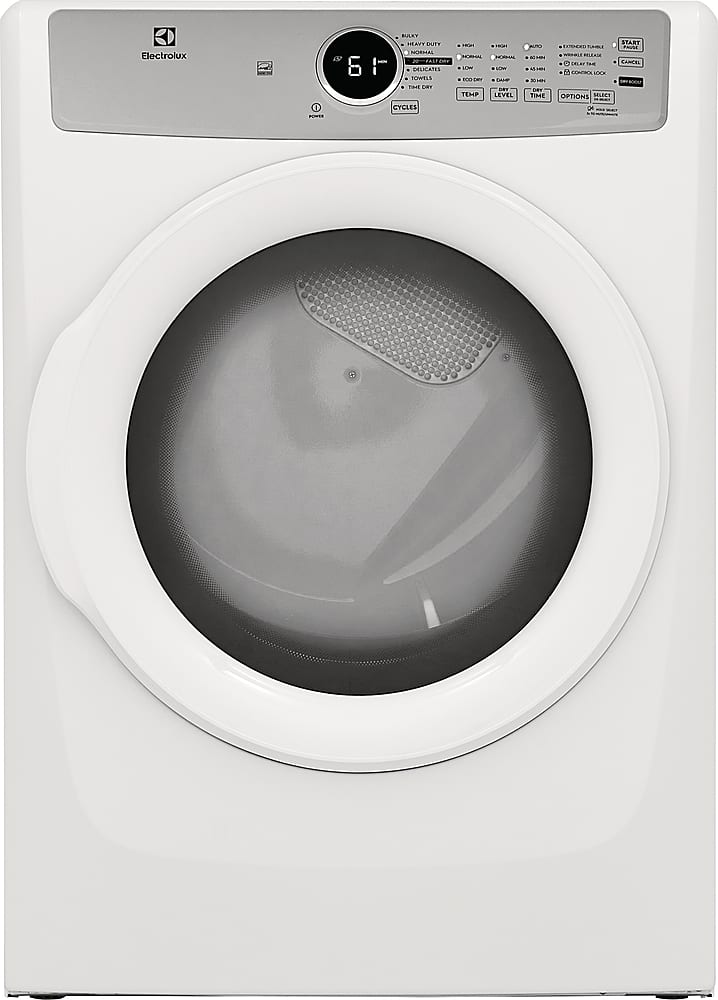 Electrolux - 8.0 Cu. Ft. Stackable Gas Dryer - White