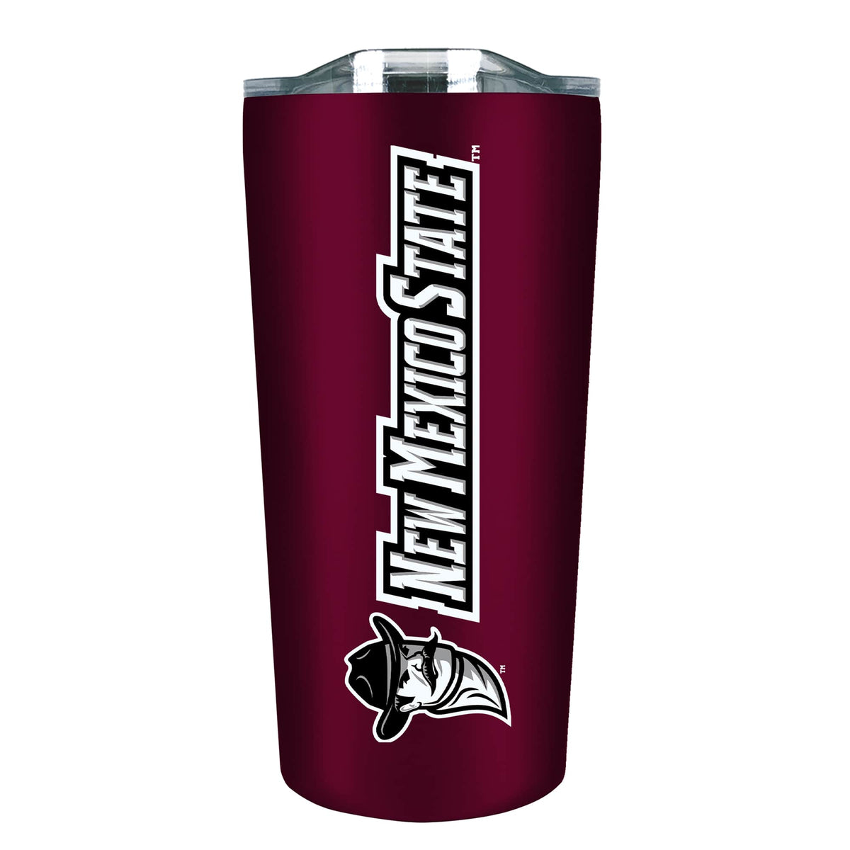 The Fanatic Group - New Mexico State Aggies 18oz. Stainless Steel Soft Touch Tumbler - Multicolor