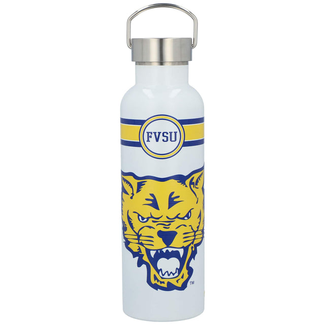 Front. Indigo Falls - Fort Valley State Wildcats 26oz. Classic Voda Bottle - Multicolor.