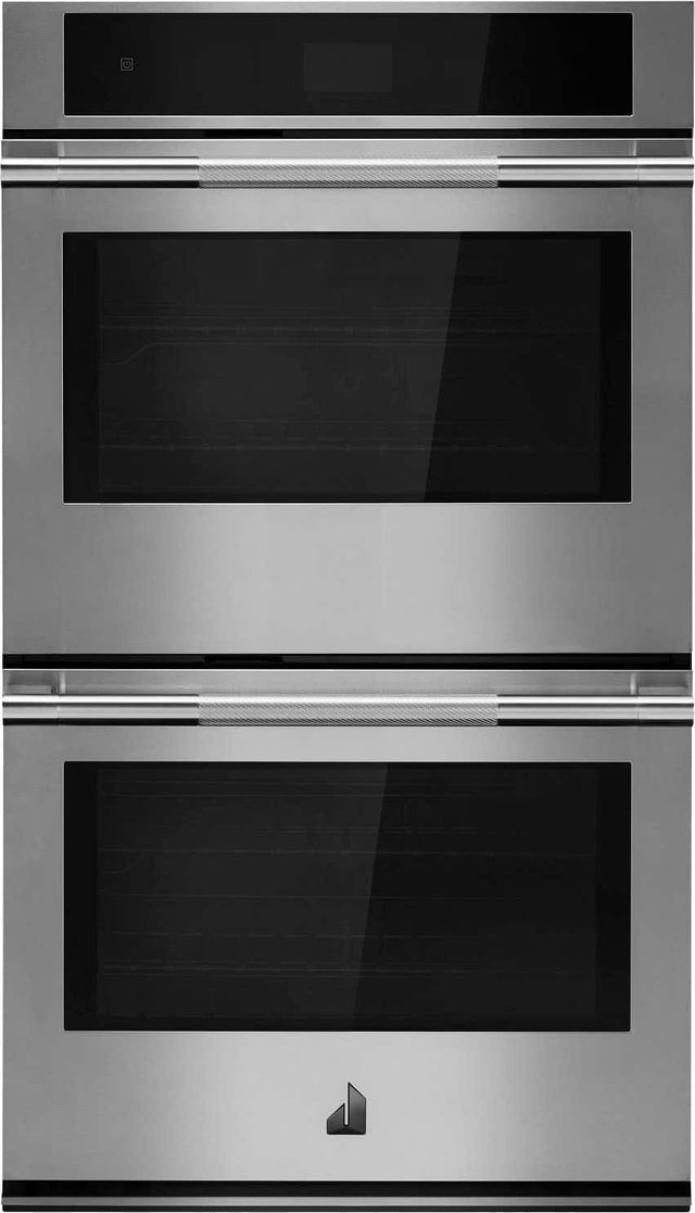 Front. JennAir - 30" Built-In Double Wall Oven - Stainless Steel.