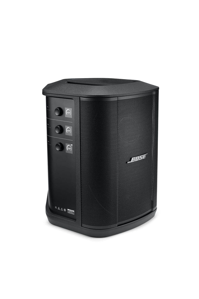 Front. Bose - S1 Pro+ Portable Wireless PA System - Black.
