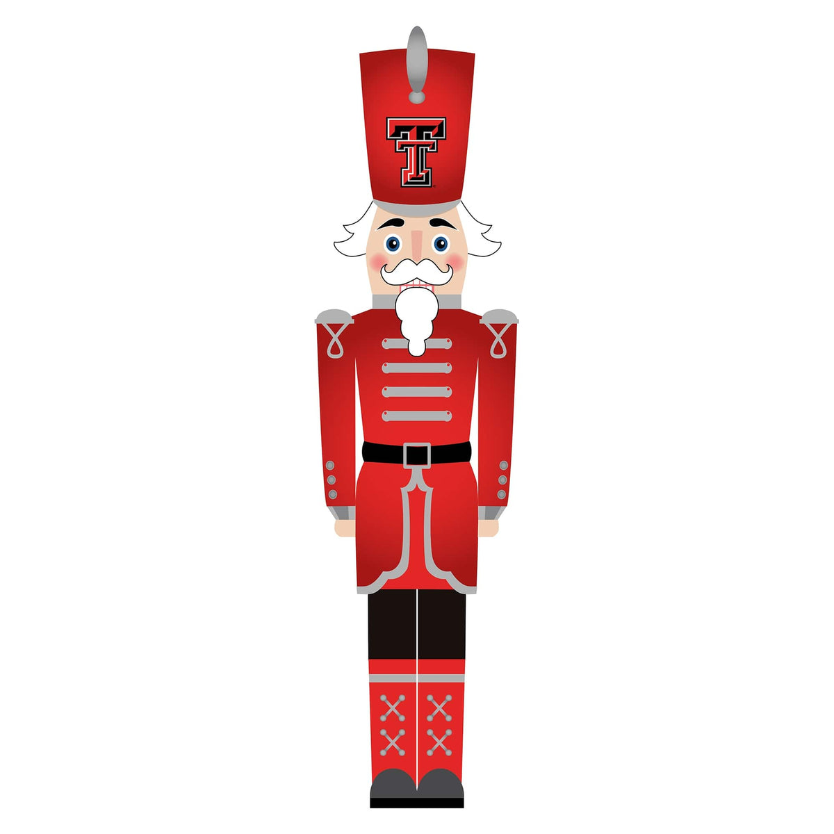 Fan Creations - Texas Tech Red Raiders 46" Nutcracker Leaner - Multicolor