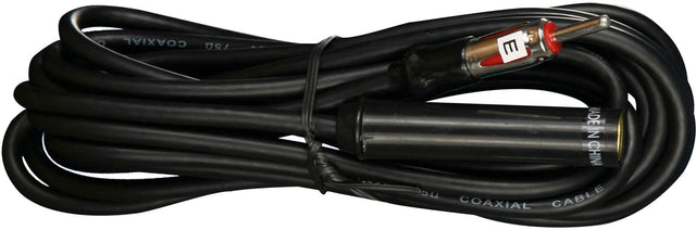 Front. Metra - Universal 12' Antenna Extension Cable with Capacitator - Black.