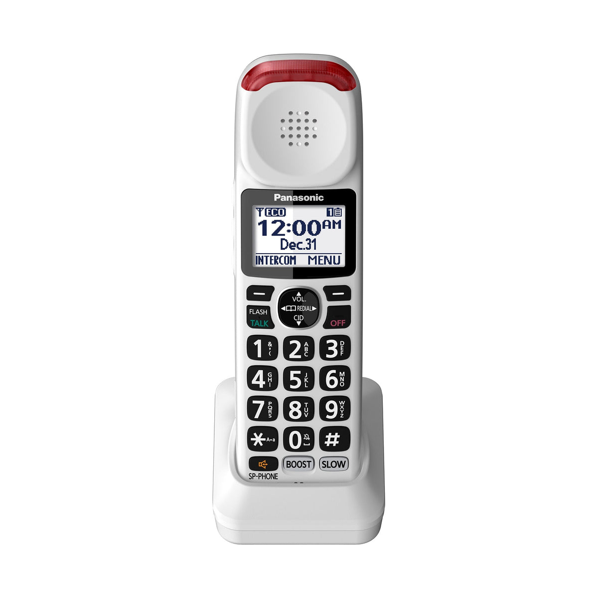 Panasonic - Amplified Cordless Phone Handset Accessory- TGMA44 - White