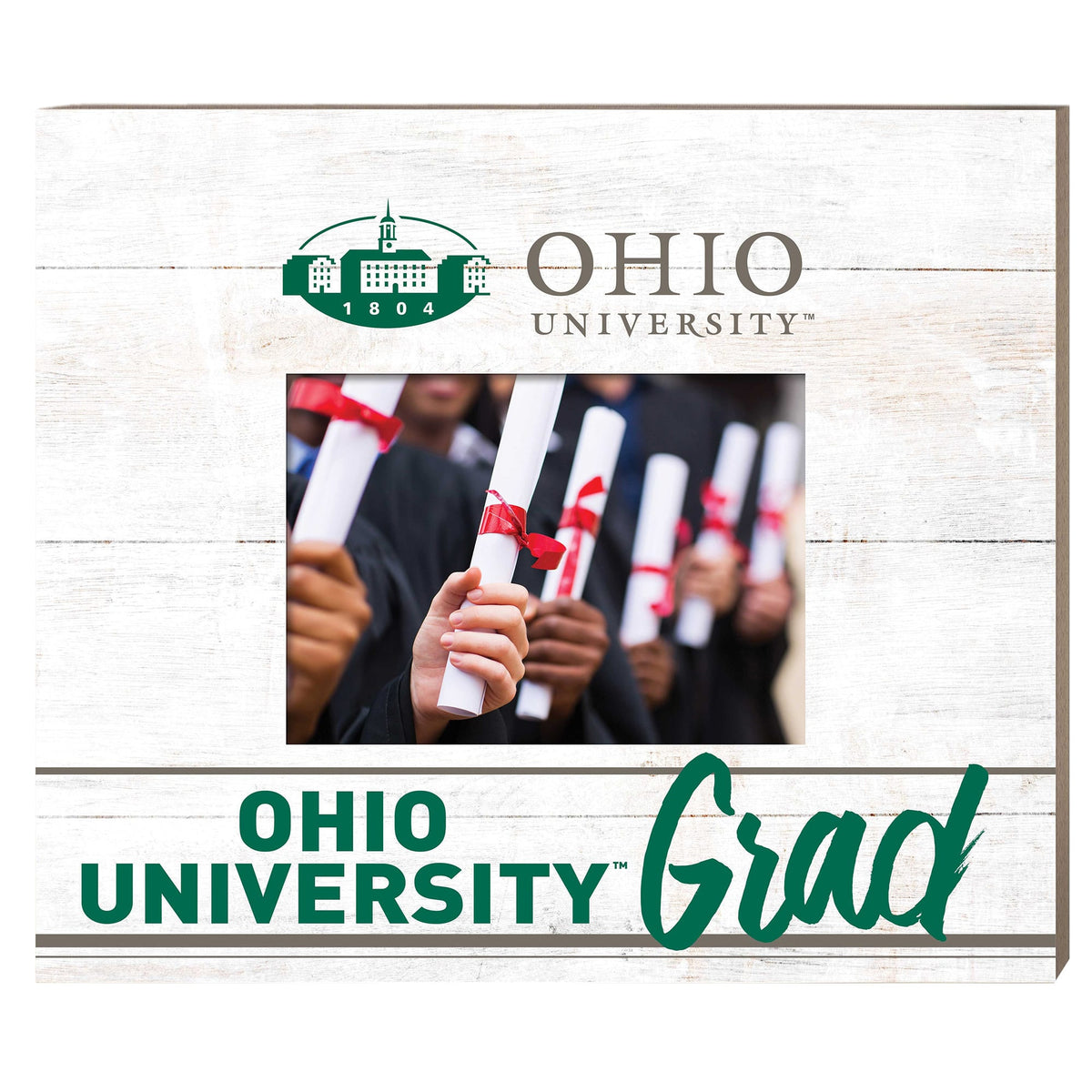 Jardine - Ohio Bobcats 11'' x 13'' Grad Picture Frame - White
