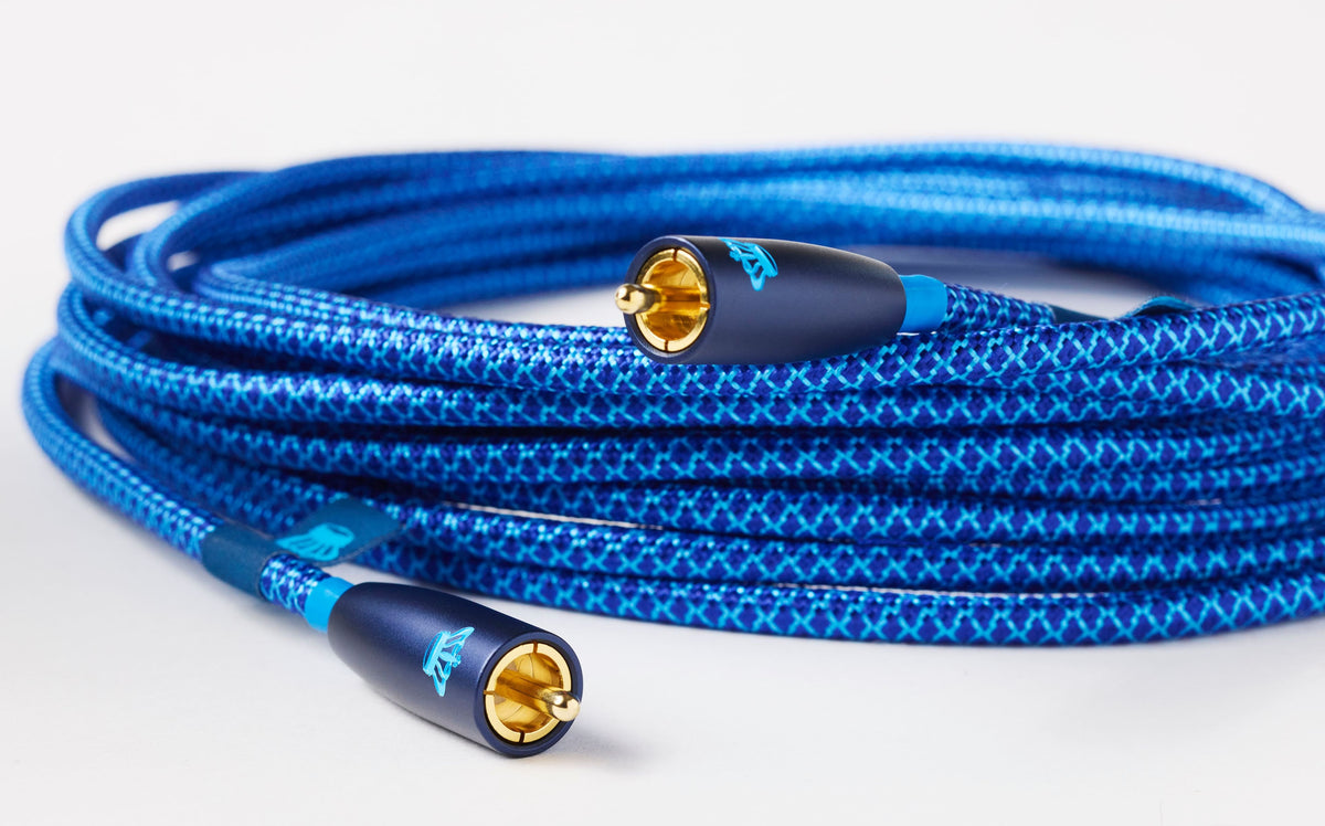 REL - Commodore .1/LFE Cable, 12M - Blue