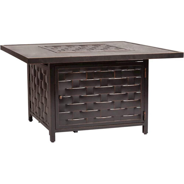 Front. Fire Sense - Armstrong LPG Fire Pit - Antique Bronze.