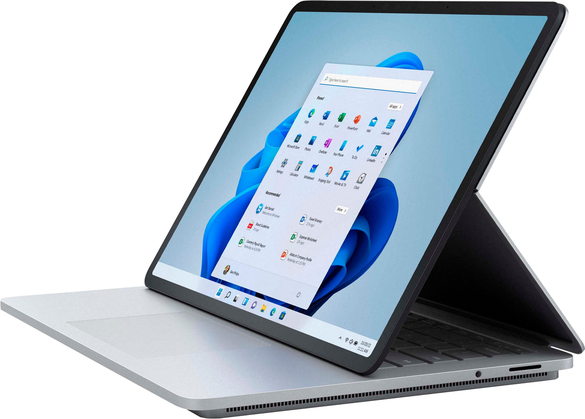 Microsoft - GS Cert Refurb Surface Laptop Studio – 14.4” Touch Screen – Intel Core i5 -16GB Memory – 256GB SSD - Platinum