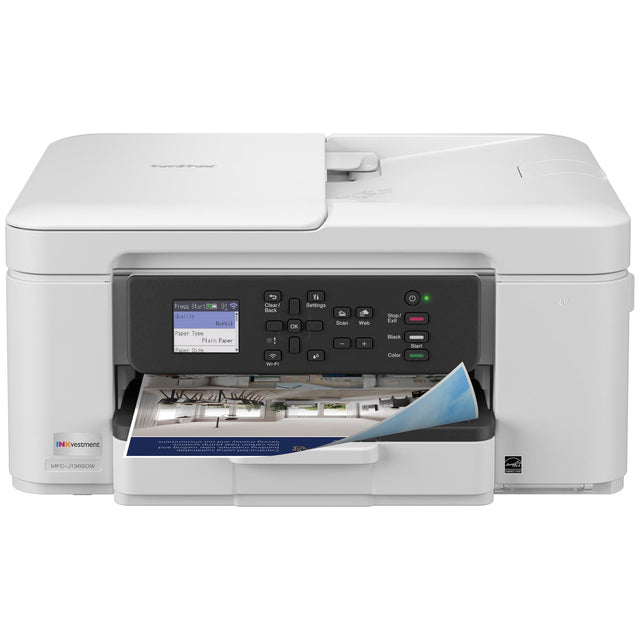 Press Start E 01
Preview
Quality
Clear/Back
Settings
Scan
Web
Exit
Stop
Start
Color
Paper Type
Normal
Plain Paper
Paper Size
Wi-Fi
OK
32 MEG/USOW