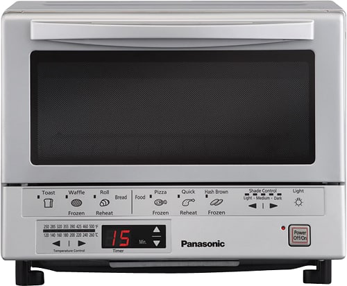 Panasonic - FlashXpress 4-Slice Toaster Oven - Stealth Gray