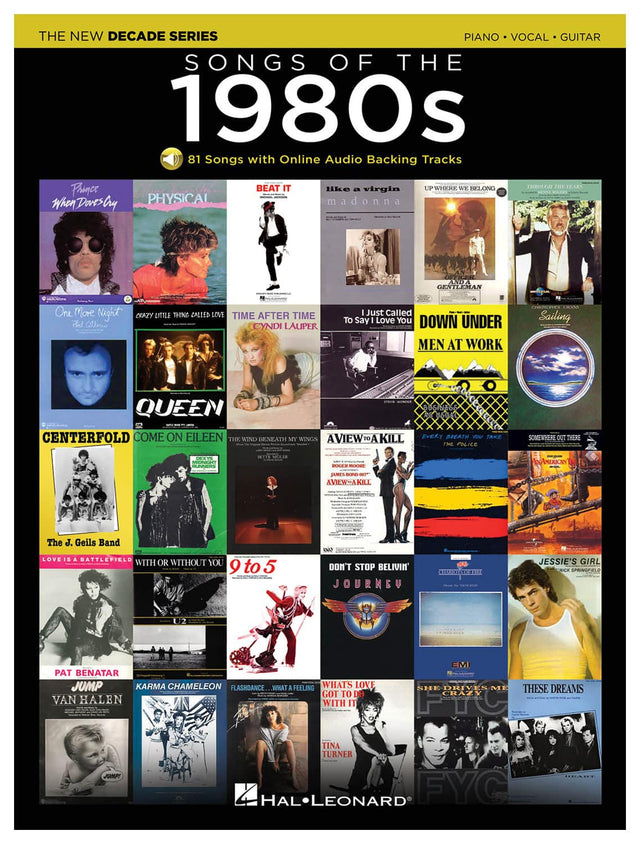Front. Hal Leonard - Songs of the 1980s: The New Decade Series Instructional Book - Multi.