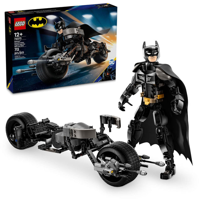 LEGO 12+ 76273 Batman Construction and the Figure a Bat-Pod 713 pcs/pzs DC