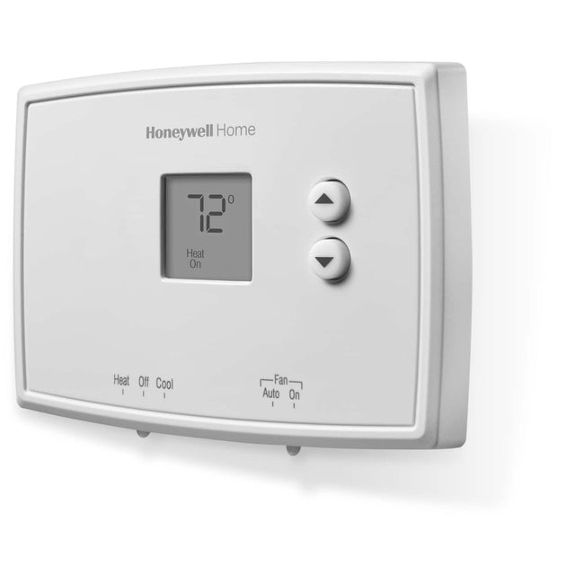 Honeywell Home  
72°  
Heat On  
Heat | Off | Cool  
Fan Auto | On