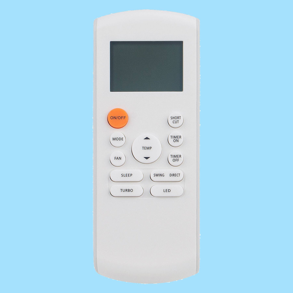 ALLIMITY - RG57B1/BGE Replacement Remote, Fit for Midea MRcool FRIMEC Klimaire Air Conditioner RG57K7(B)/BGEF RG57K7/BGEF RG57B/BGE - Black