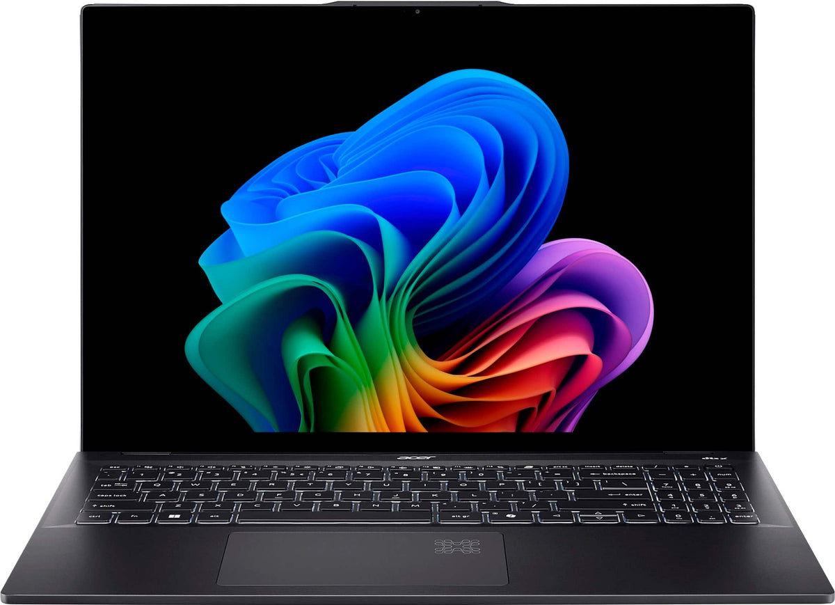 Acer - Refurbished Excellent - Swift 16 AI - 16" 3K OLED Touch Laptop - Copilot+ PC – Intel Core Ultra 7 Series 2 – 16GB Memory – 1TB SSD - Ice Black