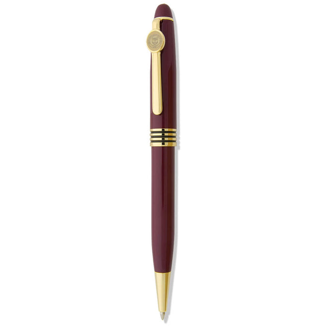 Front. Jardine - Burgundy UChicago Maroons Logo Ball Point Pen - Burgundy.