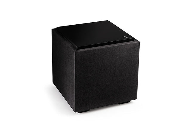 Front. Definitive Technology - Descend DN8 8" Sub, 3XR Architecture, 500W Peak Class D Amplifier & (2) 8" Bass Radiators - Black.