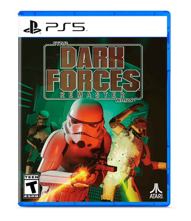 PS5 - STAR WARS: DARK FORCES REMASTER  
TEEN ESRB  
ATARI