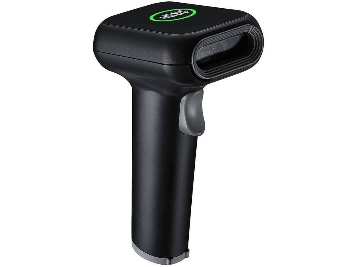 Adesso - NUSCAN 2700R 2D Wireless Barcode Scanner with Charging Cradle - Black