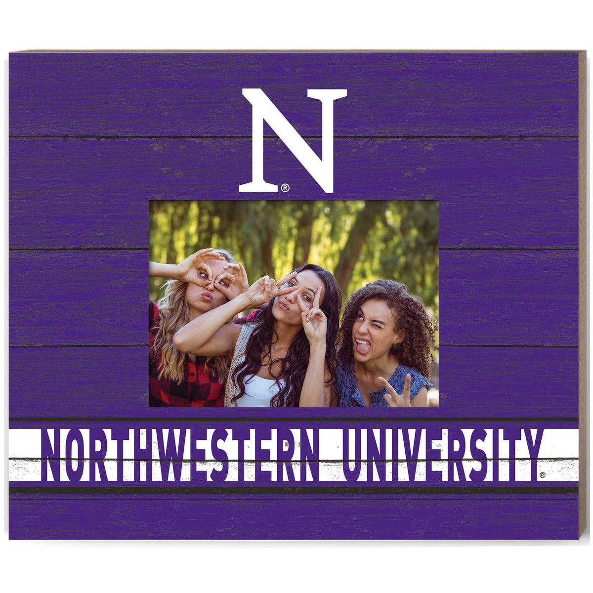 Jardine - Northwestern Wildcats 11'' x 13'' Team Spirit Scholastic Picture Frame - Purple
