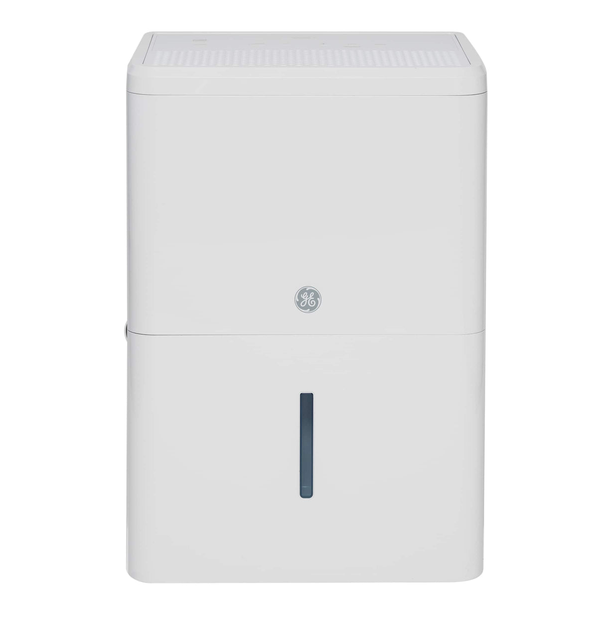 GE - 25-Pint Portable Dehumidifier with Smart Dry - White