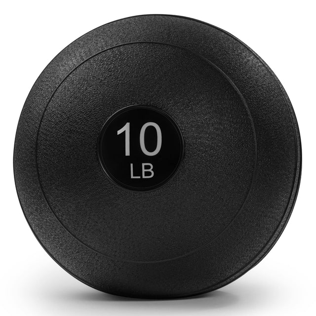 Front. Sunny Health & Fitness - Slam Ball 10LBS - Black.