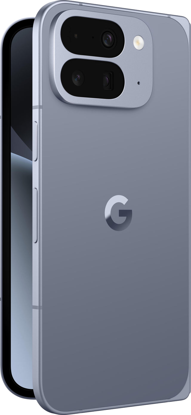 Front. Google - Pixel 10 Pro Fold 512GB (Unlocked) - Moonstone.