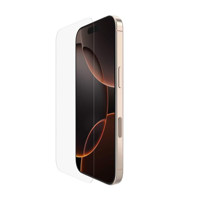 Front. Belkin - ScreenForce TemperedGlass Screen Protector for Apple iPhone 17 Pro - Clear.