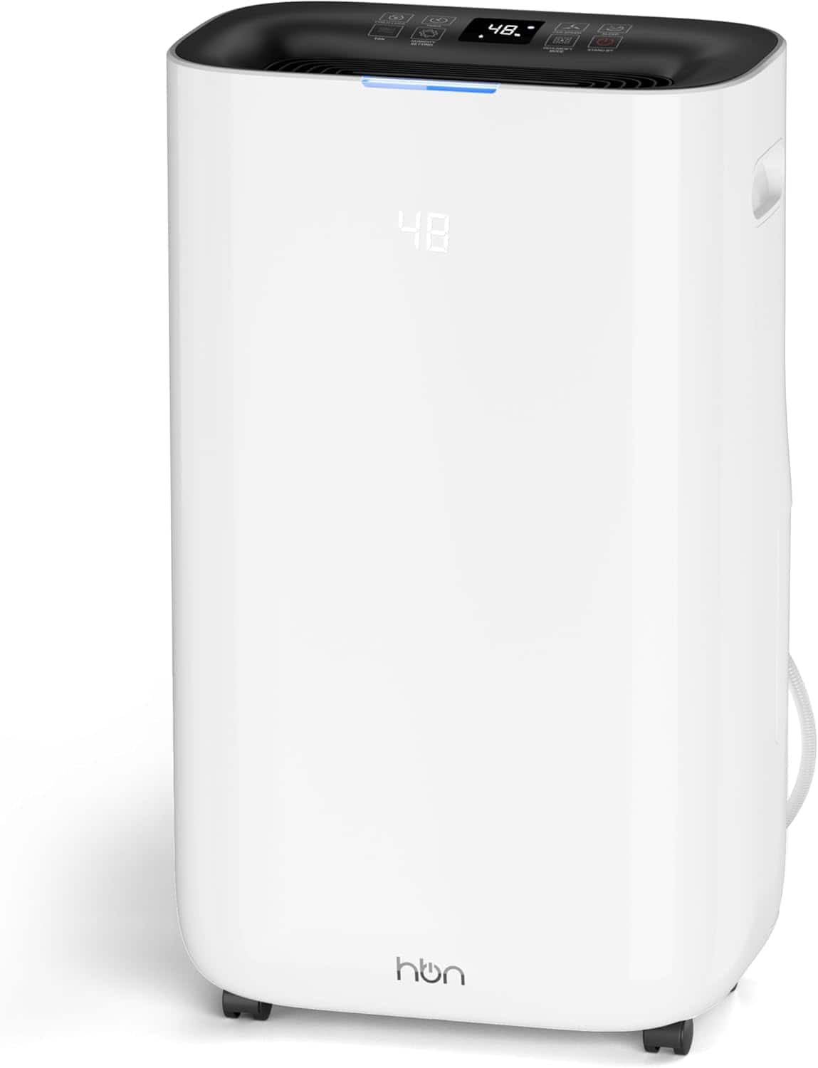 HBN - 4500 Sq.Ft Dehumidifier, 80 Pint/Day, Smart Humidity, 1.71G Tank, Drain Hose, 24H Timer for Home & RV