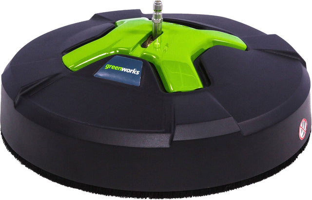 Front. Greenworks - 15" Pressure Washer Surface Cleaner Attachment (3100 PSI MAX) - Black/Green.
