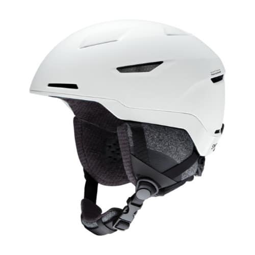 Front. Smith Optics - Smith Optics VIDA Snow Helmet (Large, Matte Satin White) - White.