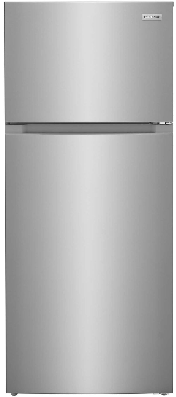 Frigidaire - 16.0 Cu. Ft. Garage Ready Top Freezer Refrigerator - Stainless Steel