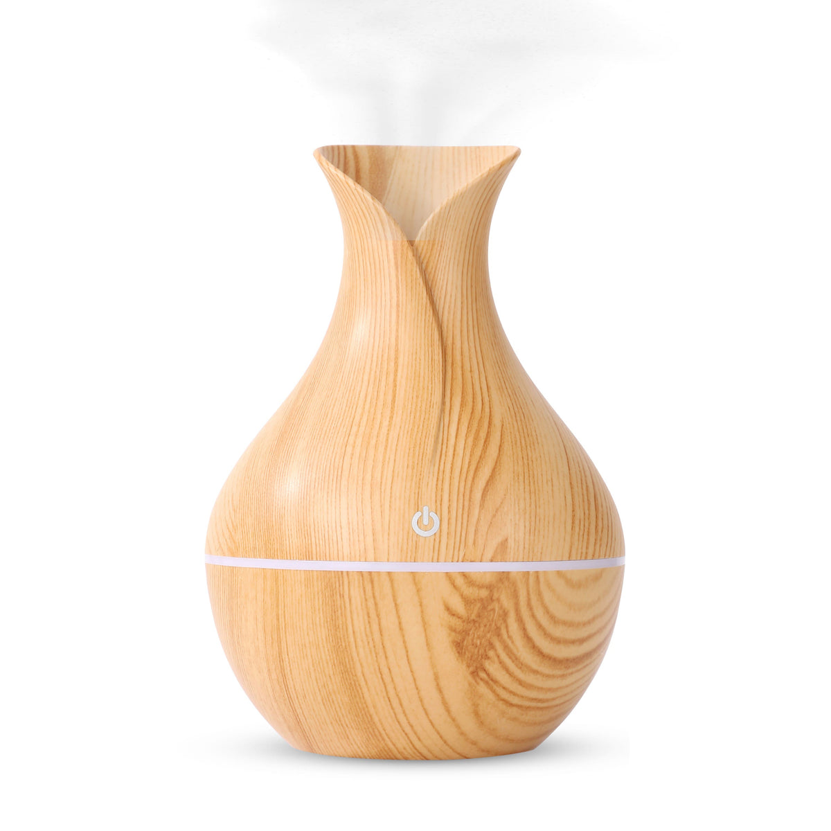 Techko Maid - Techko Elegant LED Ultrasonic Mist Humidifier - Brown