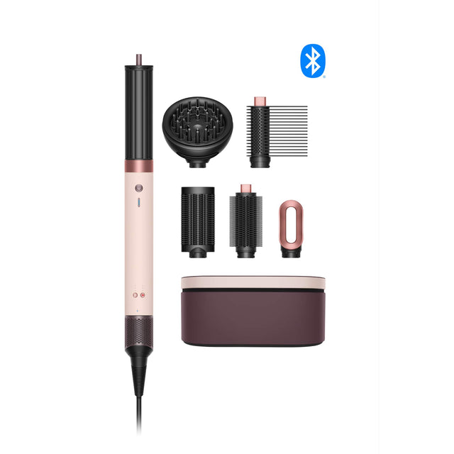 Front. Dyson - Airwrap Coanda 2x Multi-Styler and Dryer For Curly+Coily Hair - Ceramic Pink/Rose Gold.