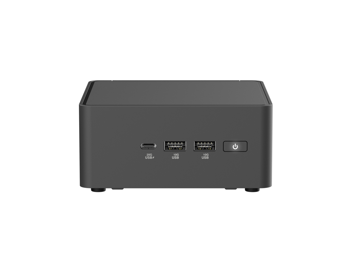 ASUS - NUC 15 Pro RNUC15CRHU70000U Black Barebone w/ Intel Ultra 7 255H, Intel Arc 140T Graphics