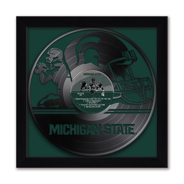 MICHIGAN STATE

1. National Championships (6): 1954, 1955, 1956, 1965, 1966, 1969
2. CFB Division I Championships: 1954, 1955, 1956, 1965, 1966, 1969
3. Home Field - Spartan Stadium: Capacity 74,866
4. Fight Song: "Go Green"

MICHIGAN STATE
