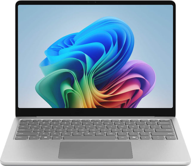 Front. Microsoft - Surface Laptop - 13" 2K Touchscreen - Snapdragon X Plus 2025 - 16GB - 256GB Storage - Copilot+ PC - Platinum.
