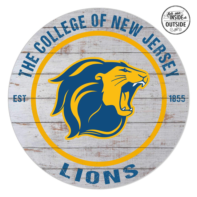 THE COLLEGE OF NEW JERSEY  
EST 1855  
LIONS  

For use INSIDE or OUTSIDE