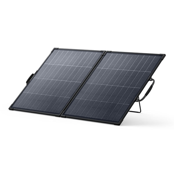 Anker - SOLIX PS200 Bifacial Portable Solar Panel,200W with Dual-Sided Power Generation for Camping,RVs,and Home Backup