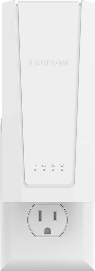 NETGEAR - Nighthawk WiFi 7 Extender EXS27, 5 Gbps, adds up to 1,500 sq ft - White