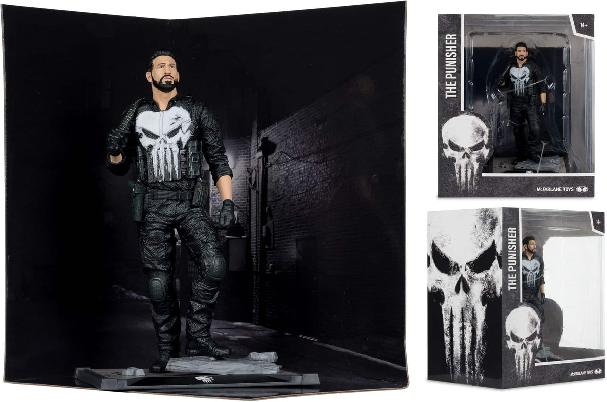 McFarlane Toys - Marvel Studios 6.4" The Punisher 1:10th Scale Collectible