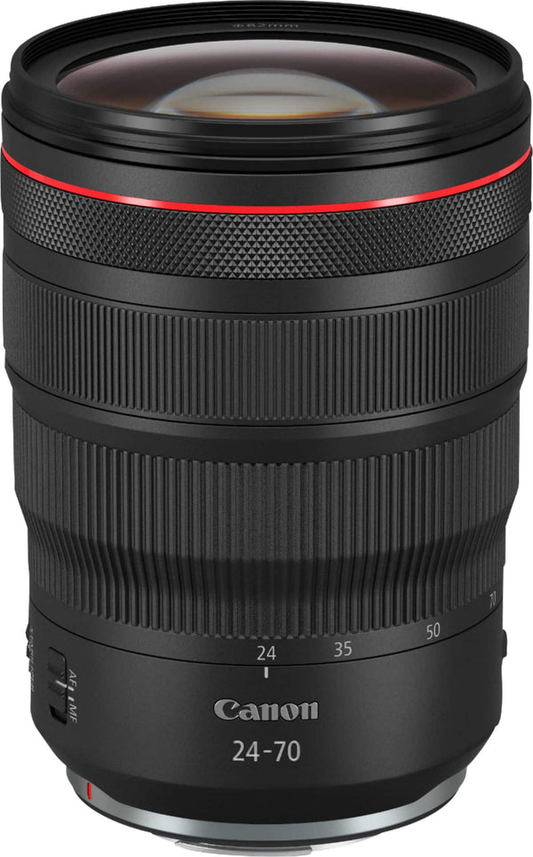 Canon - RF24-70mm F2.8L IS USM Standard Zoom Lens for EOS R-Series Cameras - Black