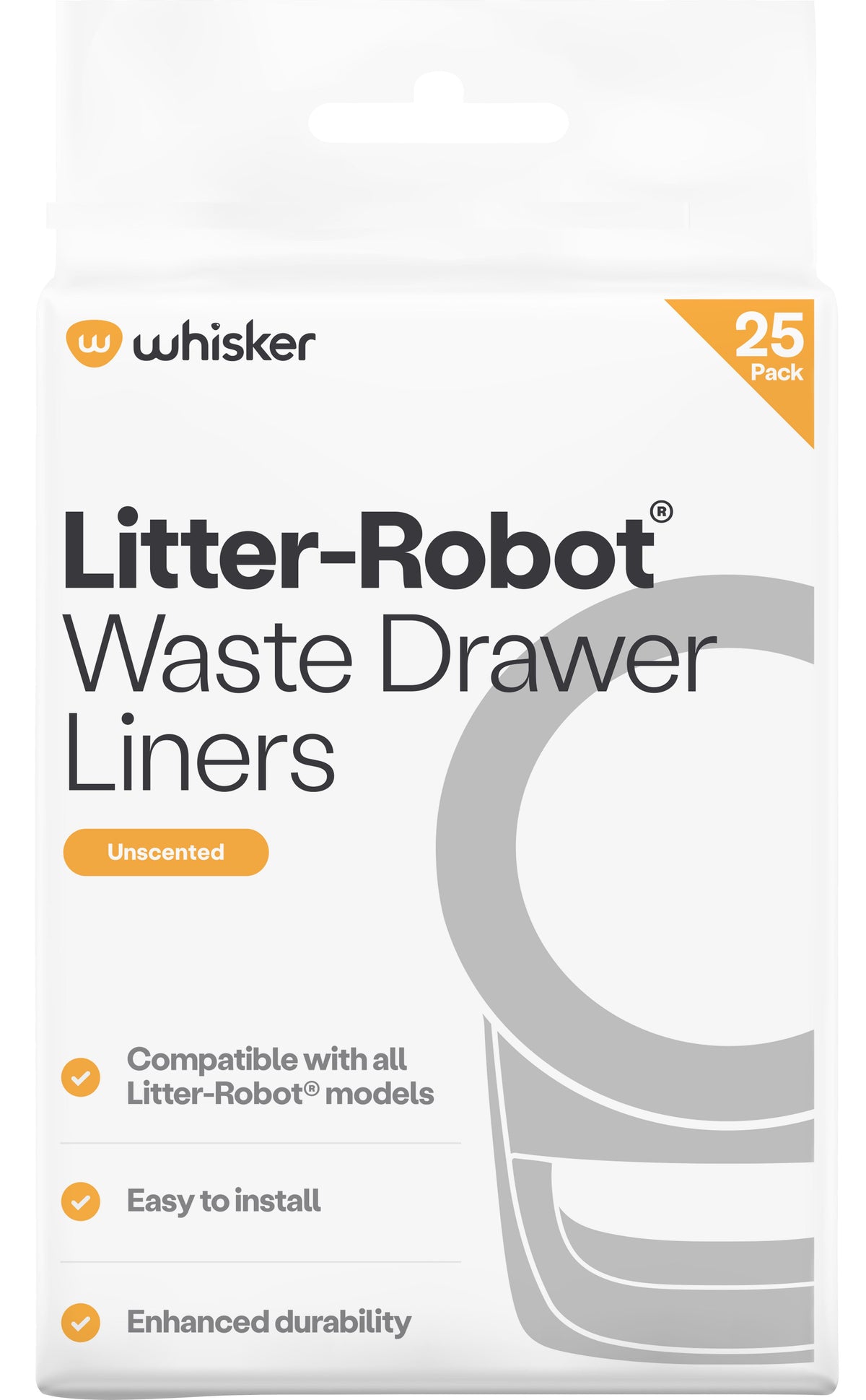Whisker - Litter-Robot® Waste Drawer Liners - 25pk