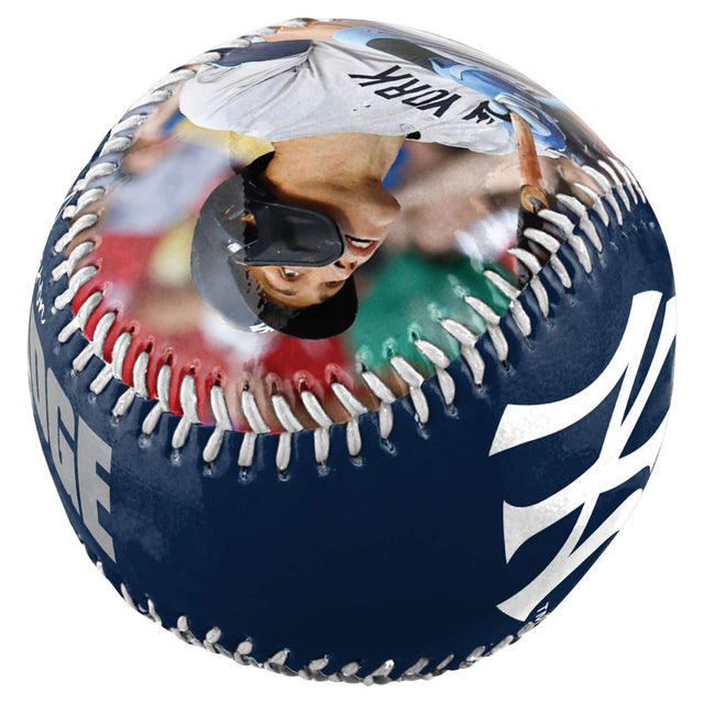 Front. FOCO - Aaron Judge New York Yankees Player Photo Baseball - Multicolor.