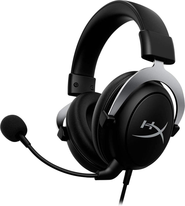 HyperX - CloudX Wired Gaming Headset for Xbox X|S and Xbox One - Black/Silver